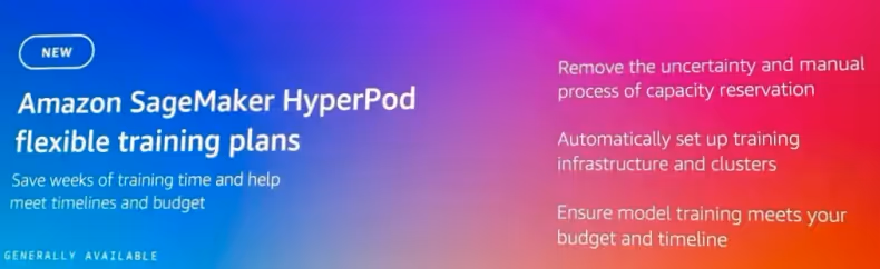 SageMaker Hyperpod flexible training plans
