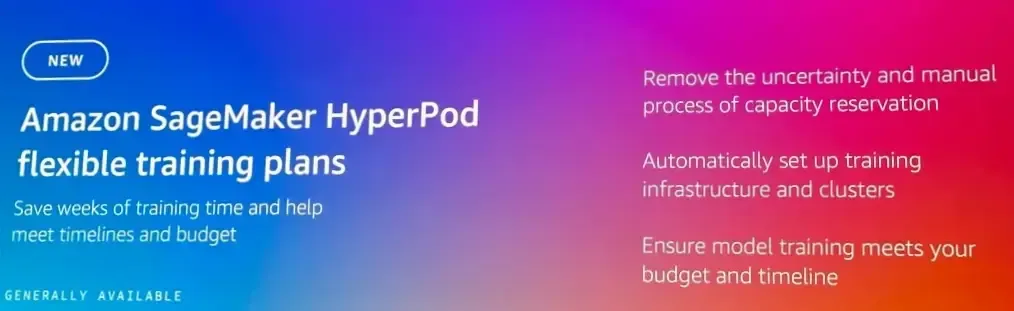 SageMaker Hyperpod flexible training plans