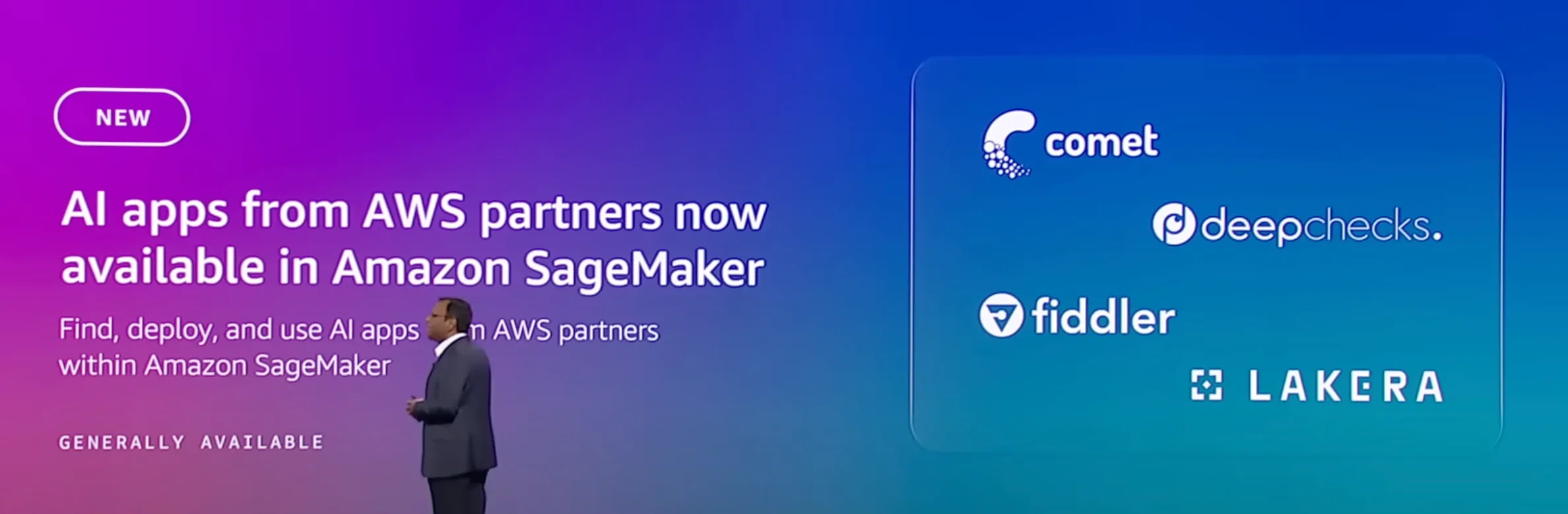 AI apps from partner now availabile in SageMaker