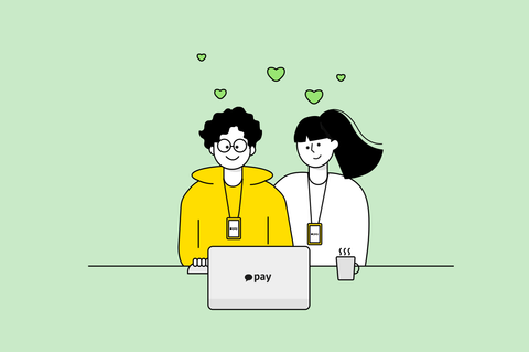 카카오페이 크루들의 회의를 책임지는 죠르디 봇을 소개합니다.